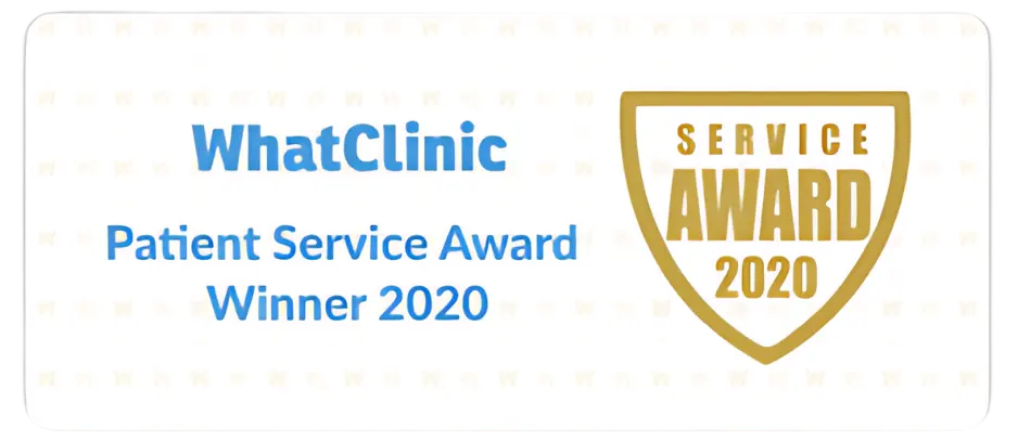 WhatClinic Patient Service Award 2020 Winner