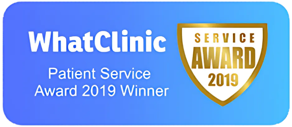 WhatClinic Patient Service Award 2019 Winner