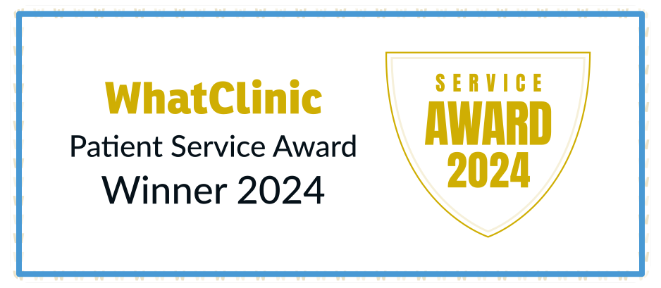 WhatClinic Patient Service Award 2024 Winner